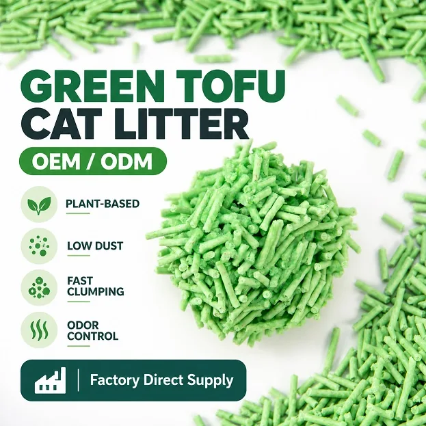 Green Tea Tofu Cat Litter